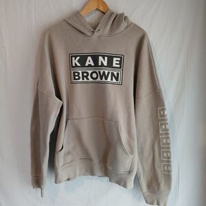 Kane Brown KB Concert Tour Pullover Hoodie Sweatshirt Size XL *No Drawstring*